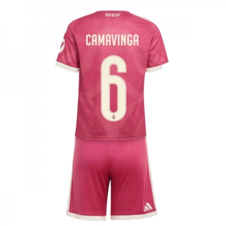 Real Madrid Camavinga 6 Dječji Treći Nogometni Dresovi 2026-27 Real Madrid Camavinga 6 Dječji Treći Nogometni Dresovi 2026-27