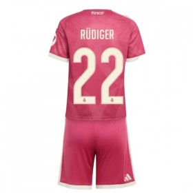 Real Madrid Rudiger 22 Dječji Treći Nogometni Dresovi 2026-27