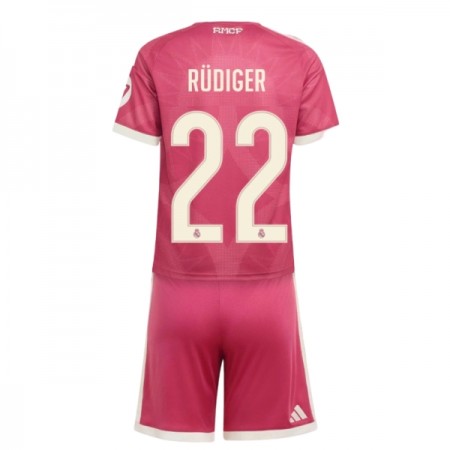 Real Madrid Rudiger 22 Dječji Treći Nogometni Dresovi 2026-27