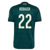 Real Madrid Rudiger 22 Gostujući Nogometni Dresovi 2026-27 Real Madrid Rudiger 22 Gostujući Nogometni Dresovi 2026-27