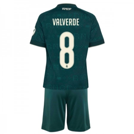Real Madrid Valverde 8 Dječji Gostujući Nogometni Dresovi 2026-27 Real Madrid Valverde 8 Dječji Gostujući Nogometni Dresovi 2026-27