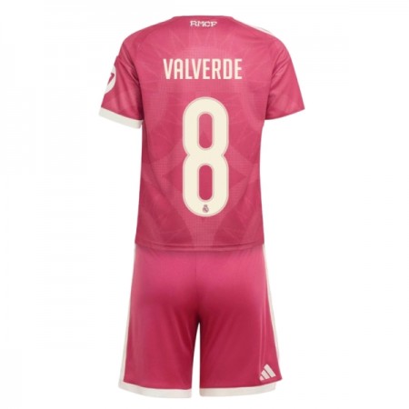 Real Madrid Valverde 8 Dječji Treći Nogometni Dresovi 2026-27