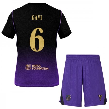 FC Barcelona Gavi 6 Dječji Gostujući Nogometni Dresovi 2026-27 FC Barcelona Gavi 6 Dječji Gostujući Nogometni Dresovi 2026-27