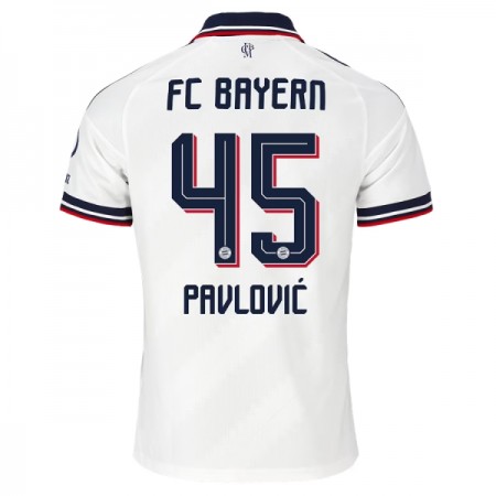 FC Bayern München Pavlovic 45 Gostujući Nogometni Dresovi 2026-27 FC Bayern München Pavlovic 45 Gostujući Nogometni Dresovi 2026-27