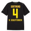 Borussia Dortmund N. Schlotterbeck 4 Gostujući Nogometni Dresovi 2026-27 Borussia Dortmund N. Schlotterbeck 4 Gostujući Nogometni Dresovi 2026-27