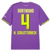 Borussia Dortmund N. Schlotterbeck 4 Treći Nogometni Dresovi 2026-27
