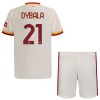 AS Roma Dybala 21 Dječji Gostujući Nogometni Dresovi 2026-27 AS Roma Dybala 21 Dječji Gostujući Nogometni Dresovi 2026-27
