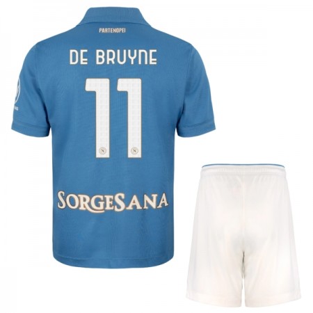SSC Napoli De Bruyne 11 Dječji Domaći Nogometni Dresovi 2026-27 SSC Napoli De Bruyne 11 Dječji Domaći Nogometni Dresovi 2026-27
