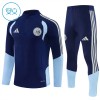 Ajax Dječji Sweatshirt Za Trening 1/4-Zip 2026-27 Plava Ajax Dječji Sweatshirt Za Trening 1/4-Zip 2026-27 Plava
