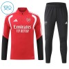Arsenal Dječji Sweatshirt Za Trening 1/4-Zip 2026-27 Crvena Arsenal Dječji Sweatshirt Za Trening 1/4-Zip 2026-27 Crvena