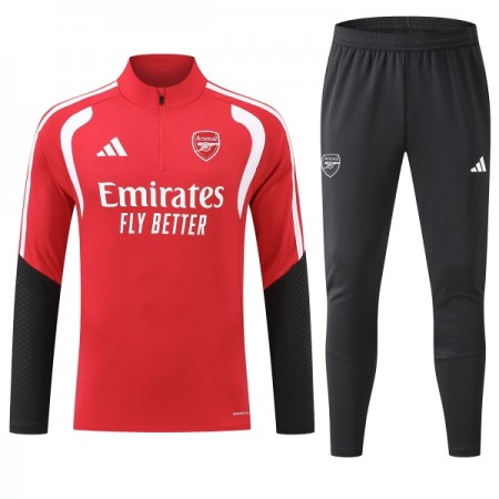 Arsenal Sweatshirt Za Trening 1/4-Zip 2026-27 Crvena Arsenal Sweatshirt Za Trening 1/4-Zip 2026-27 Crvena