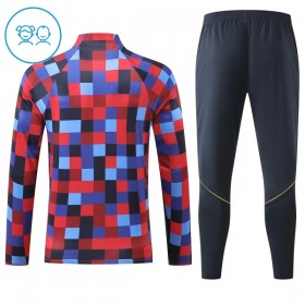 Barcelona Dječji Sweatshirt Za Trening 1/4-Zip 2026-27 Crvena