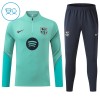Barcelona Dječji Sweatshirt Za Trening 1/4-Zip 2026-27 Zelena