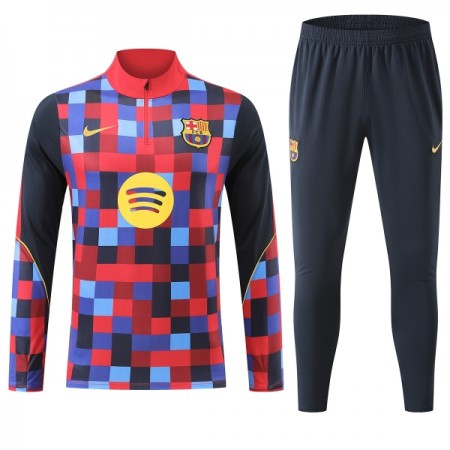 Barcelona Sweatshirt Za Trening 1/4-Zip 2026-27 Crvena