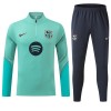Barcelona Sweatshirt Za Trening 1/4-Zip 2026-27 Zelena Barcelona Sweatshirt Za Trening 1/4-Zip 2026-27 Zelena