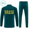Brazil Dječji Sweatshirt Za Trening 1/4-Zip 2026-27 Zelena