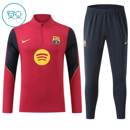 FC Barcelona Dječji Sweatshirt Za Trening 1/4-Zip 2026-27 Crvena FC Barcelona Dječji Sweatshirt Za Trening 1/4-Zip 2026-27 Crvena