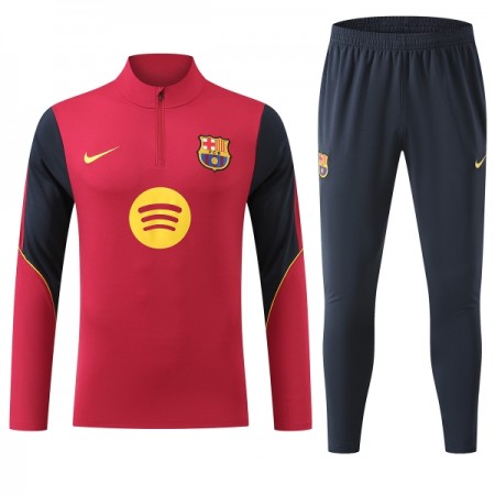 FC Barcelona Sweatshirt Za Trening 1/4-Zip 2026-27 Crvena FC Barcelona Sweatshirt Za Trening 1/4-Zip 2026-27 Crvena