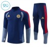 FC Bayern München Dječji Sweatshirt Za Trening 1/4-Zip 2026-27 Plava FC Bayern München Dječji Sweatshirt Za Trening 1/4-Zip 2026-27 Plava