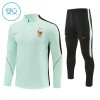 Francuska Dječji Sweatshirt Za Trening 1/4-Zip 2026-27 Bijela Francuska Dječji Sweatshirt Za Trening 1/4-Zip 2026-27 Bijela