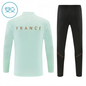Francuska Dječji Sweatshirt Za Trening 1/4-Zip 2026-27 Bijela