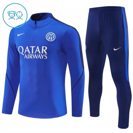 Inter Milan Dječji Sweatshirt Za Trening 1/4-Zip 2026-27 Plava