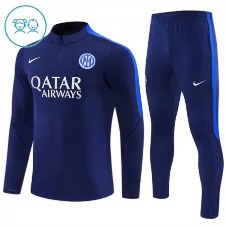 Inter Milan Dječji Sweatshirt Za Trening 1/4-Zip 2026-27 Plava