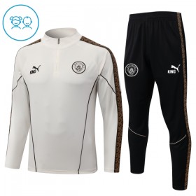 Manchester City Dječji Sweatshirt Za Trening 1/4-Zip 2026-27 Siva