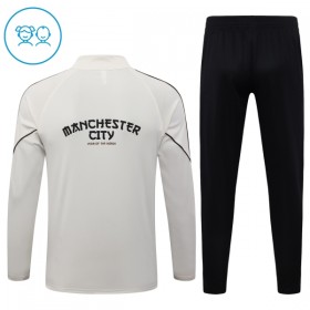 Manchester City Dječji Sweatshirt Za Trening 1/4-Zip 2026-27 Siva