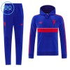 Manchester United Hoodie Dječji Sweatshirt Za Trening 2026-27 Plava Manchester United Hoodie Dječji Sweatshirt Za Trening 2026-27 Plava
