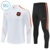 Nizozemska Dječji Sweatshirt Za Trening 1/4-Zip 2026-27 Bijela Nizozemska Dječji Sweatshirt Za Trening 1/4-Zip 2026-27 Bijela