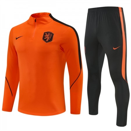 Nizozemska Sweatshirt Za Trening 1/4-Zip 2026-27 Naranča