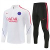Paris Saint-Germain Sweatshirt Za Trening 1/4-Zip 2026-27 Bijela Paris Saint-Germain Sweatshirt Za Trening 1/4-Zip 2026-27 Bijela