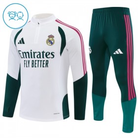 Real Madrid Dječji Sweatshirt Za Trening 1/4-Zip 2026-27 Bijela