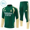 Real Madrid Dječji Sweatshirt Za Trening 1/4-Zip 2026-27 Zelena Real Madrid Dječji Sweatshirt Za Trening 1/4-Zip 2026-27 Zelena