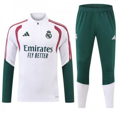 Real Madrid Sweatshirt Za Trening 1/4-Zip 2026-27 Bijela Real Madrid Sweatshirt Za Trening 1/4-Zip 2026-27 Bijela