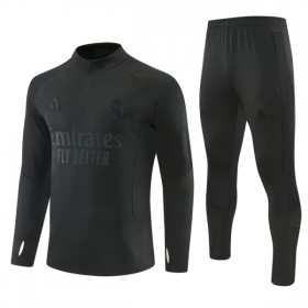 Real Madrid Sweatshirt Za Trening 1/4-Zip 2026-27 Crna