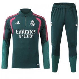 Real Madrid Sweatshirt Za Trening 1/4-Zip 2026-27 Zelena