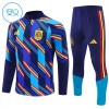 Španjolska Dječji Sweatshirt Za Trening 1/4-Zip 2026-27 Plava Španjolska Dječji Sweatshirt Za Trening 1/4-Zip 2026-27 Plava