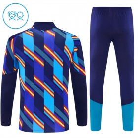 Španjolska Dječji Sweatshirt Za Trening 1/4-Zip 2026-27 Plava