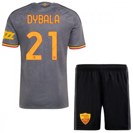AS Roma Dybala 21 Dječji Treći Nogometni Dresovi 2026-27 AS Roma Dybala 21 Dječji Treći Nogometni Dresovi 2026-27