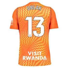 Atlético Madrid Oblak 13 Golmanski Nogometni Dresovi 2026-27 Naranča