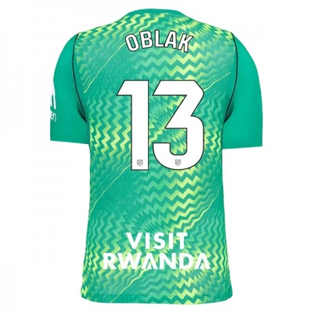 Atlético Madrid Oblak 13 Golmanski Nogometni Dresovi 2026-27 Zelena Atlético Madrid Oblak 13 Golmanski Nogometni Dresovi 2026-27 Zelena